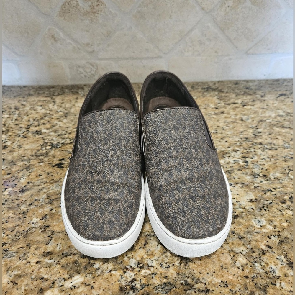 Michael Kors Keaton Slip-On Logo Sneakers